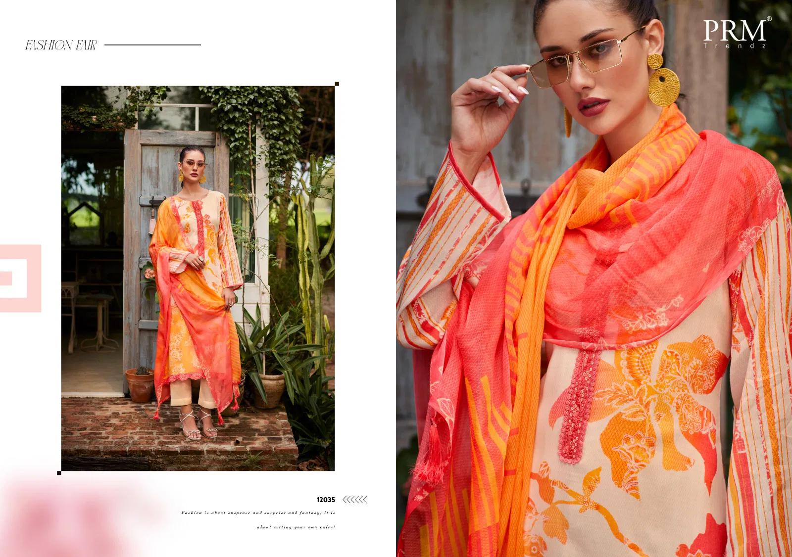 Noreen By Prm Trendz Jam Cotton Printed Dress Material Exporters In India